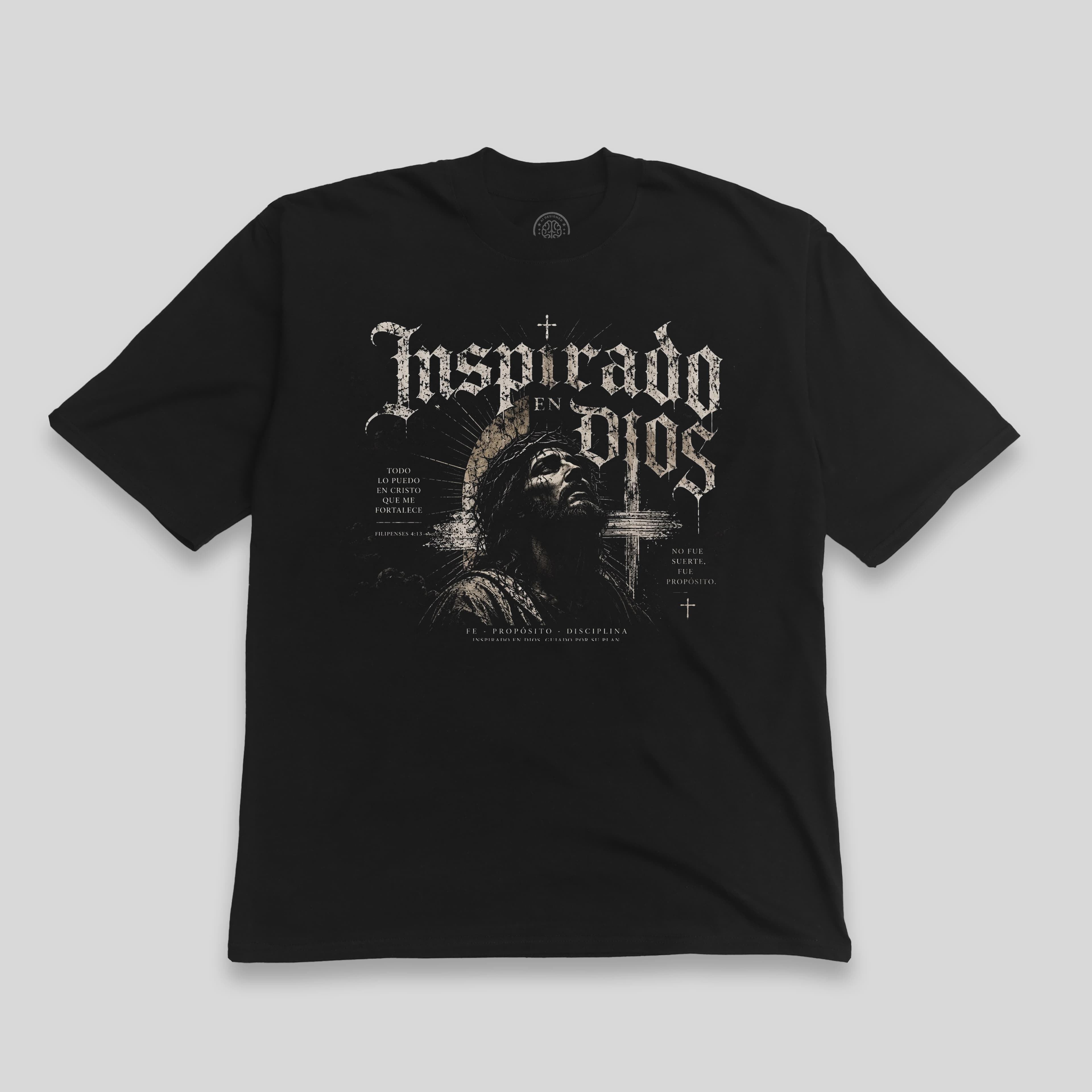 Remera Inspirado en Dios · Cristo