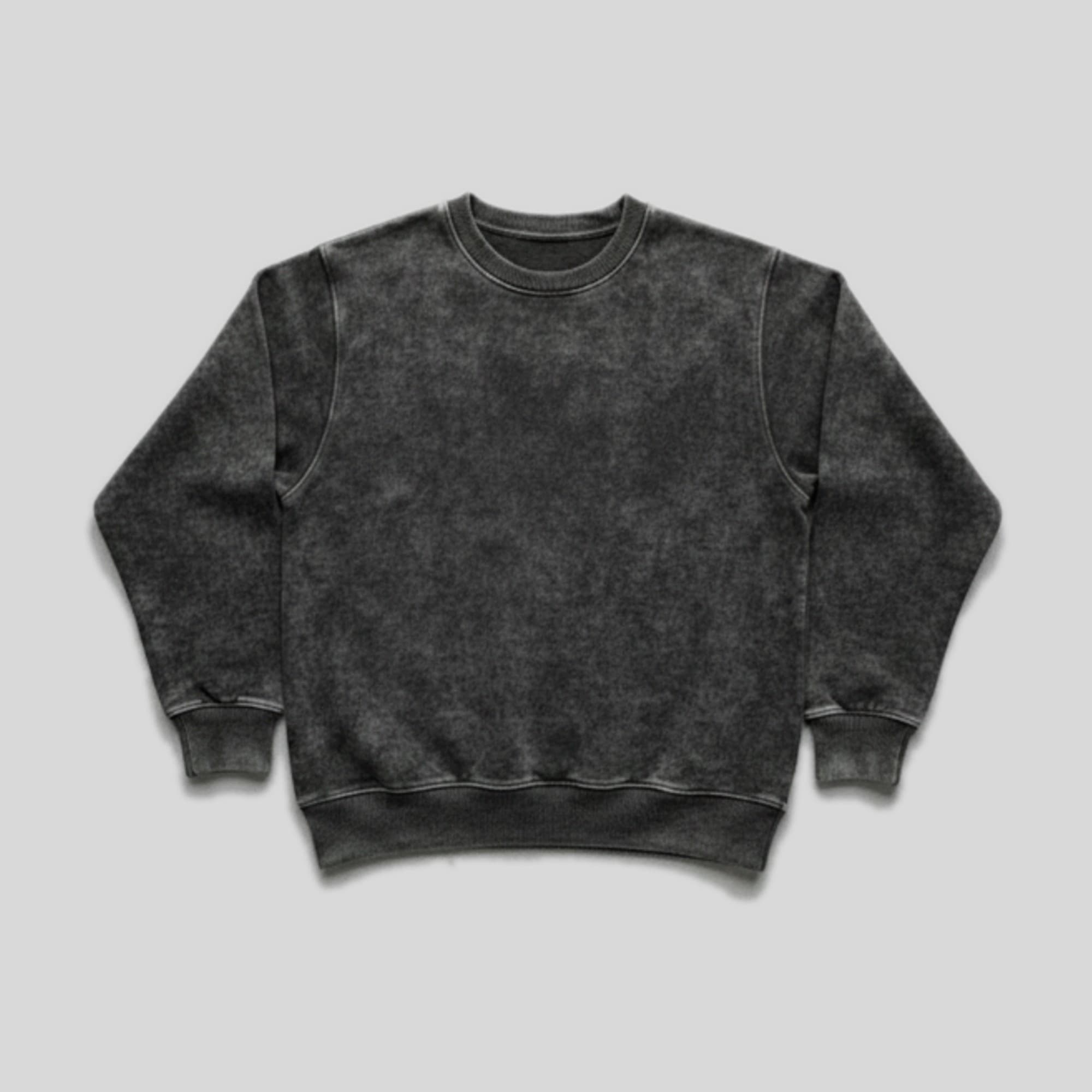 Buzo Cuello Redondo Jesús es el Camino · Stone Wash