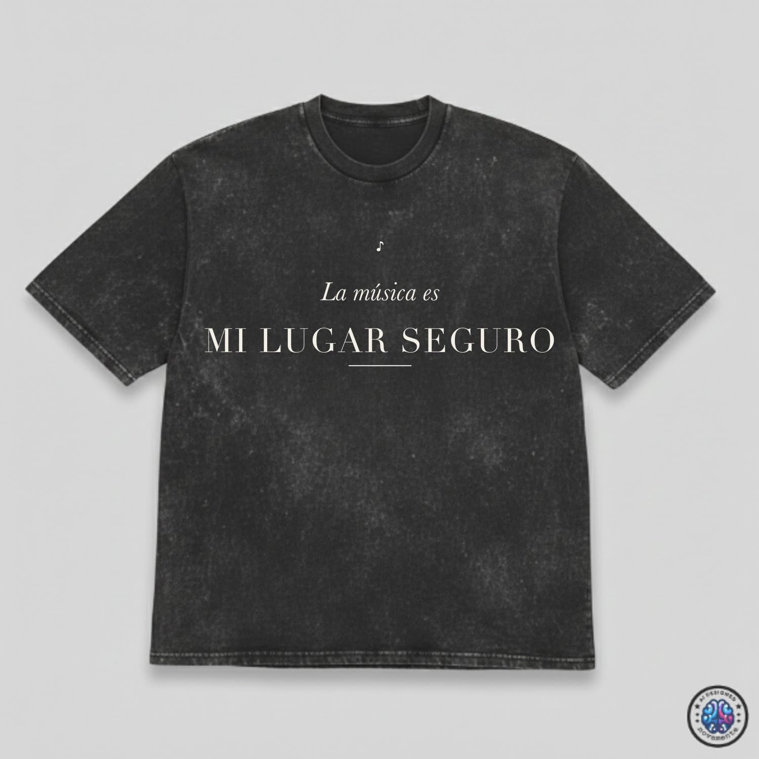 Remera Oversize 'Mi Lugar Seguro'