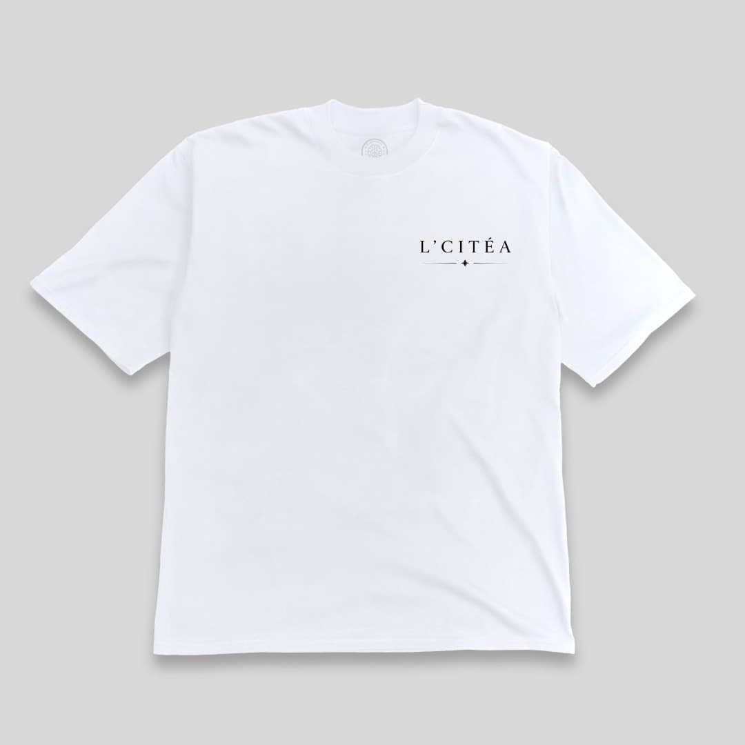 Aura Oversize Blanca · Logotipo