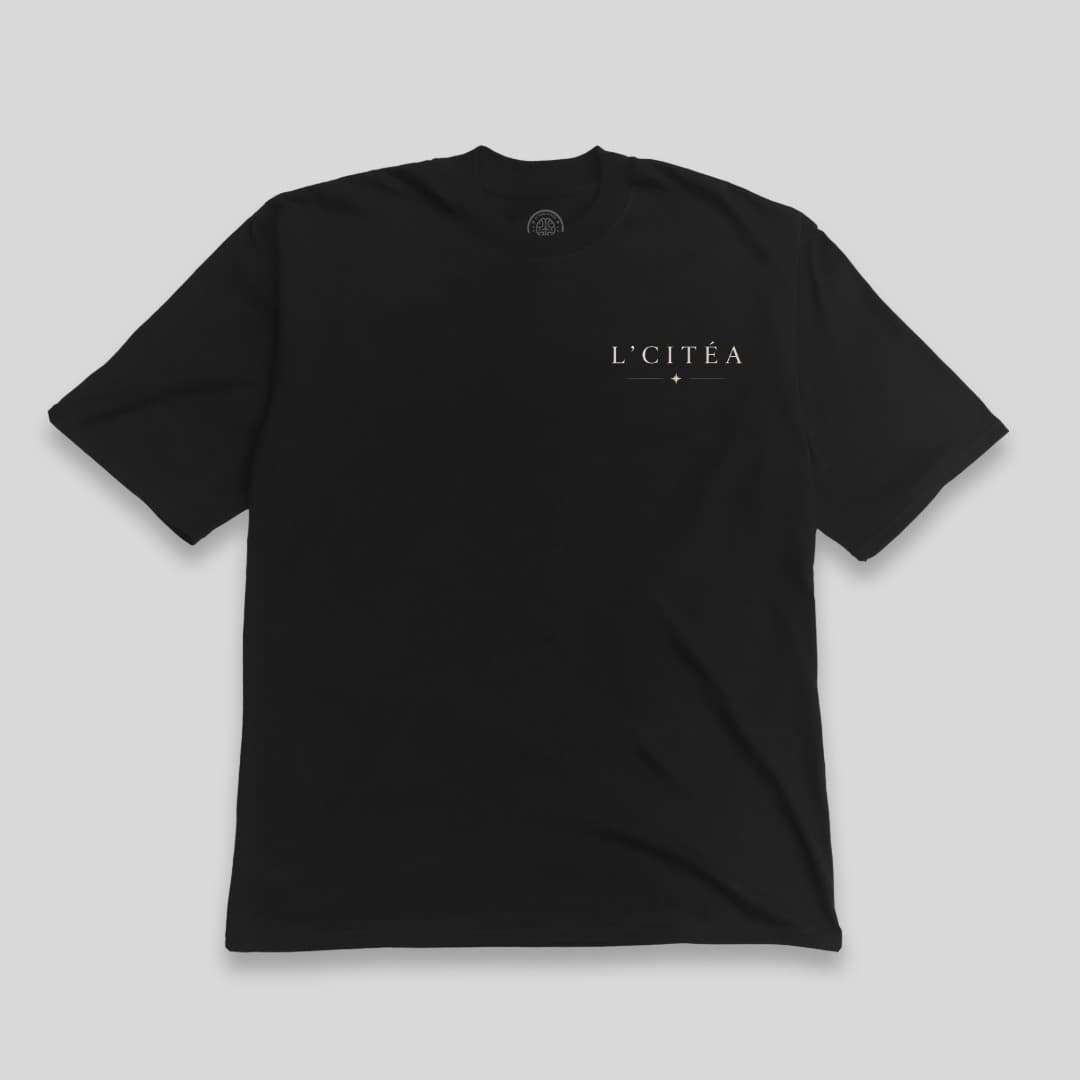 Aura Oversize Negra · Logotipo