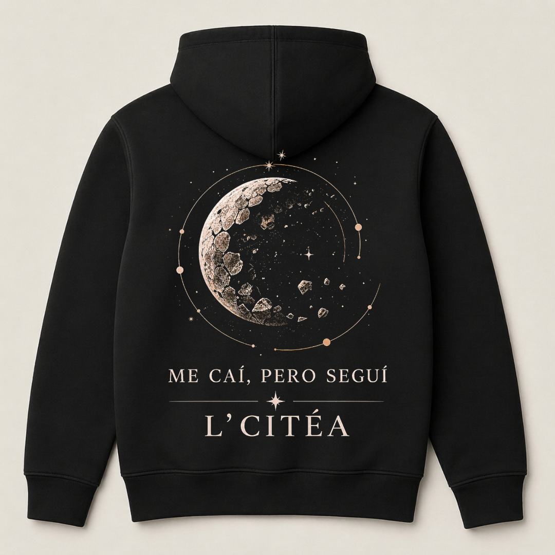 Boston Hoodie · Negro · L'CITÉA