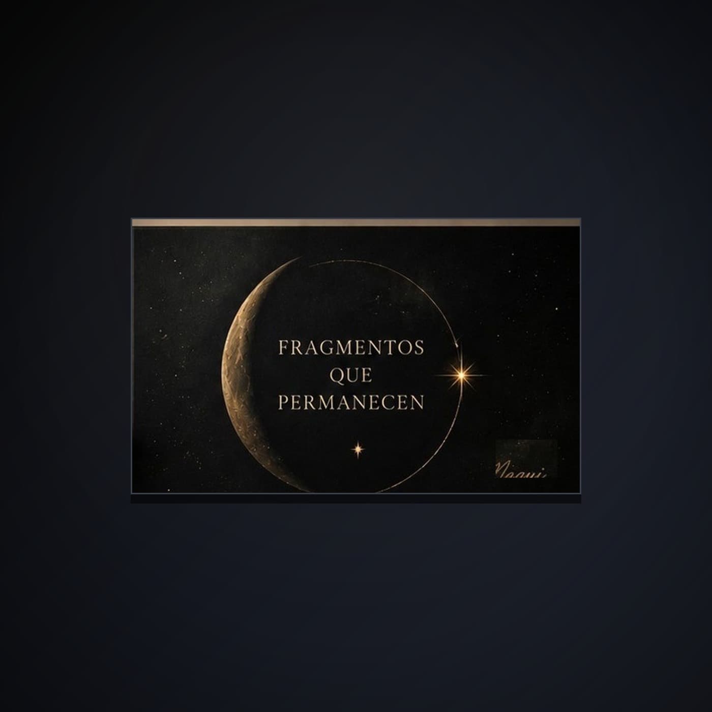 Lienzo «Fragmentos que permanecen»